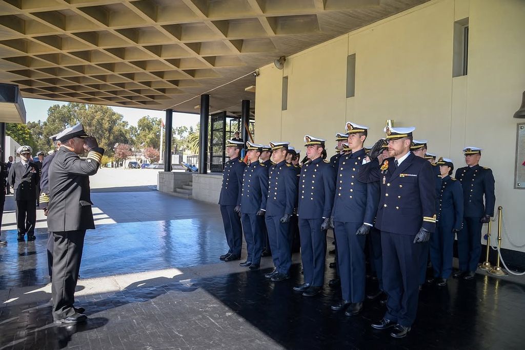 La princesa Leonor participa en la inauguración de un busto de Blas de Lezo y Olavarrieta en Valparaíso