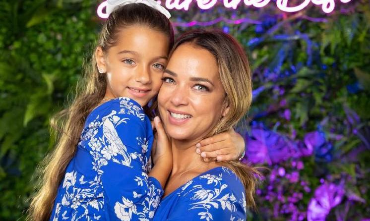 Adamari López and Alaïa invite families to follow a healthy lifestyle
