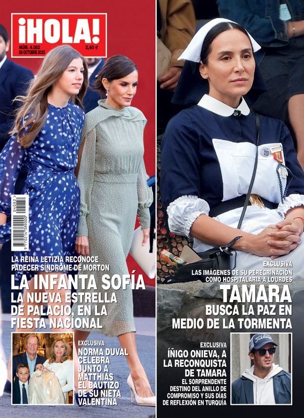 Tamara Falcó en Lourdes