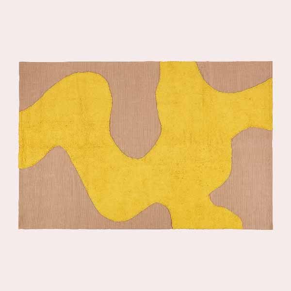 Alfombra Yute Bicolor Maisons du Monde