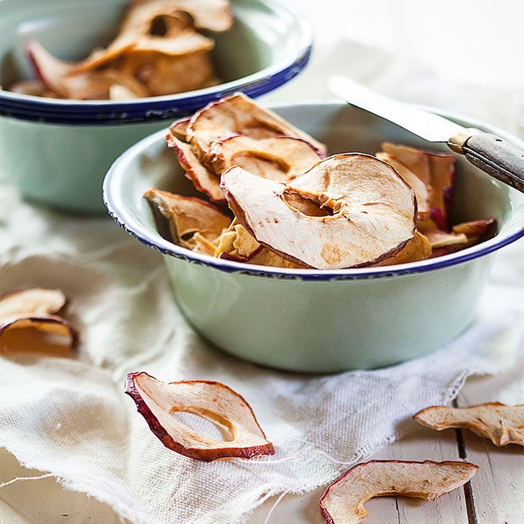 'Chips' de manzana