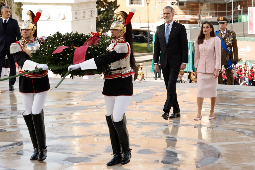 Los reyes FElipe y Letizia de visita de Estado en Italia 