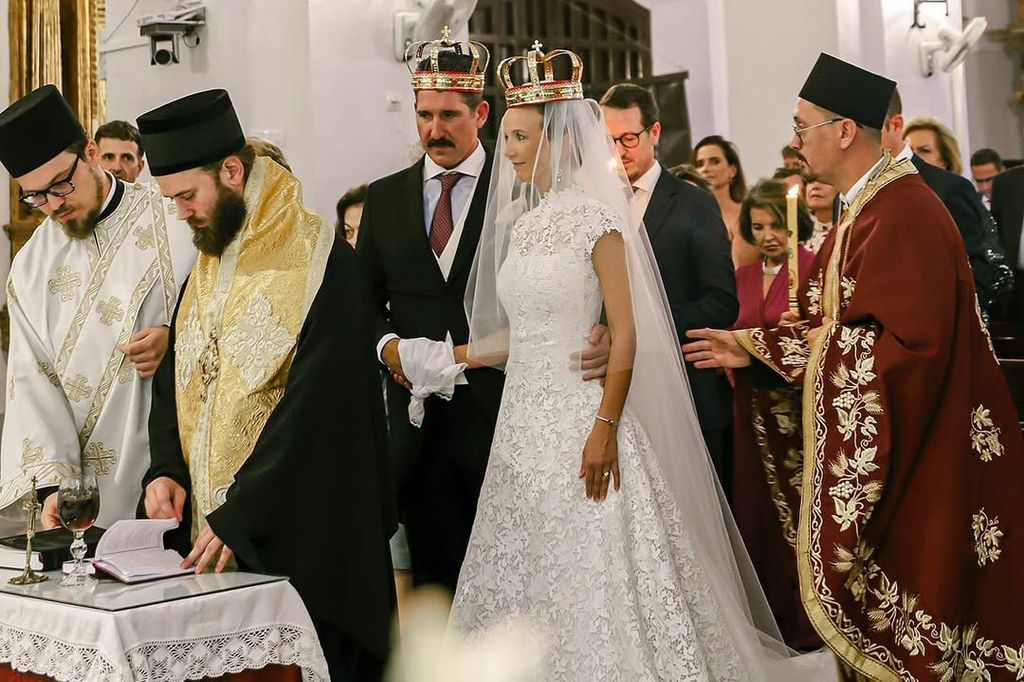 Boda de los príncipes Alejandro y Vesna de Serbia, en Sevilla