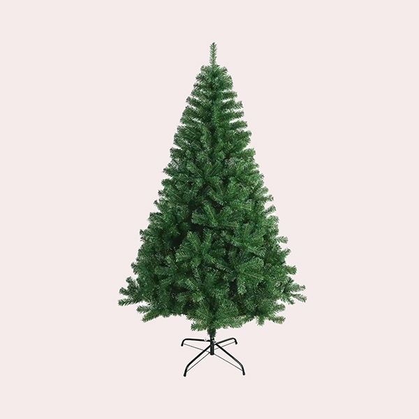 Árbol de Navidad Artificial Abeto de Hoja Espumillón Aliexpress