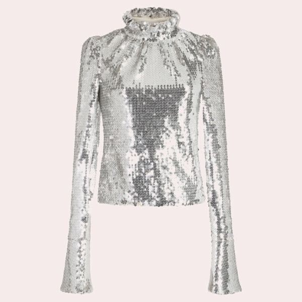 blusa lentejuelas