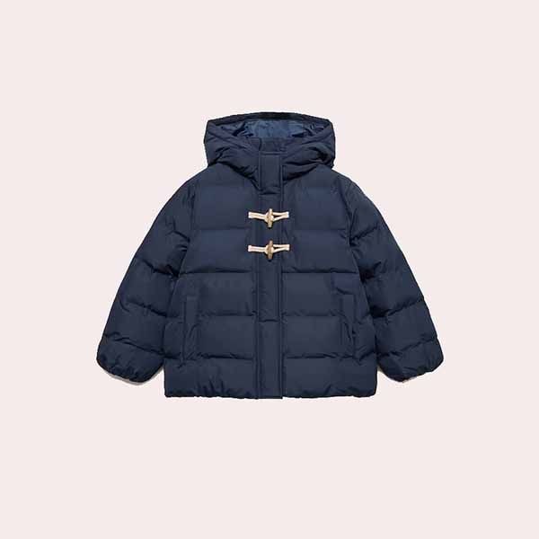 Anorak Acolchado Capucha Mango Kids