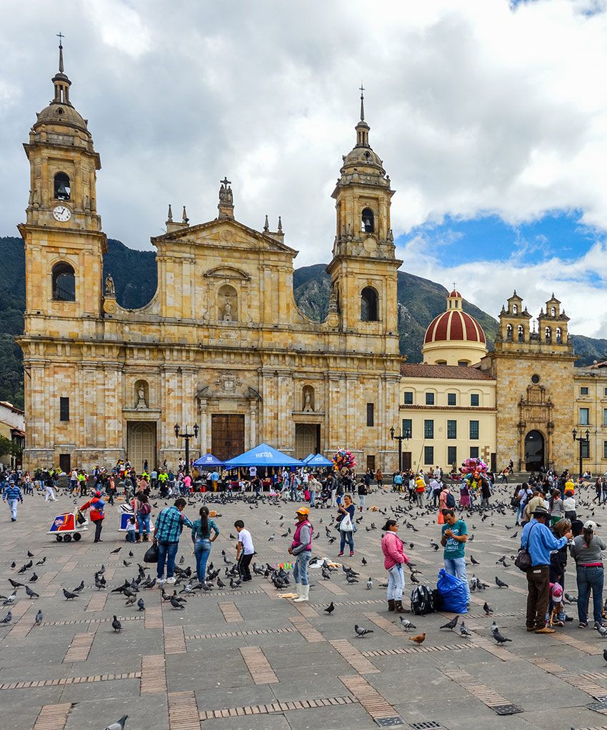 Plaza Bolivar de Bogotá