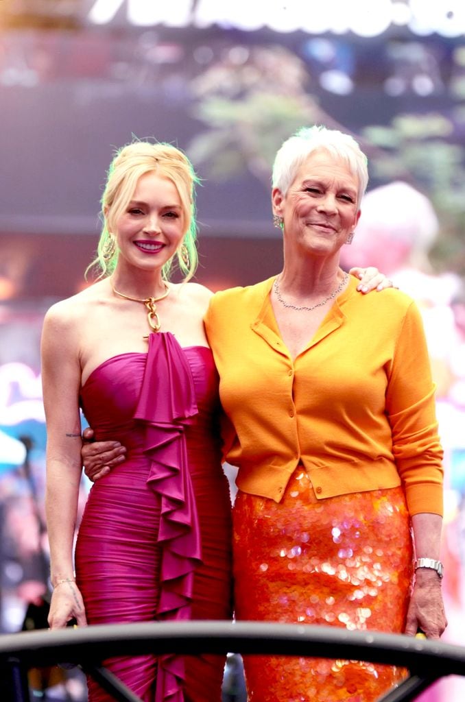 Lindsay Lohan y Jamie Lee Curtis en la premier de la secuela de esta cinta en nuestro país.