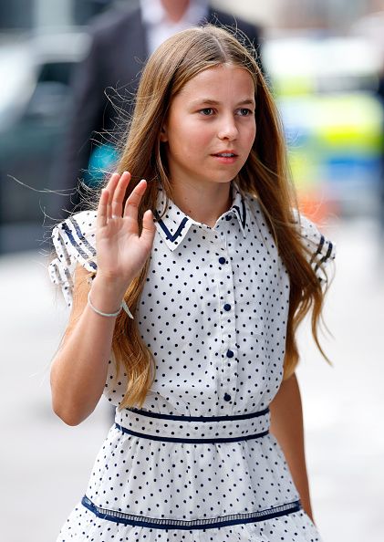 La princesa Charlotte en Glasgow
