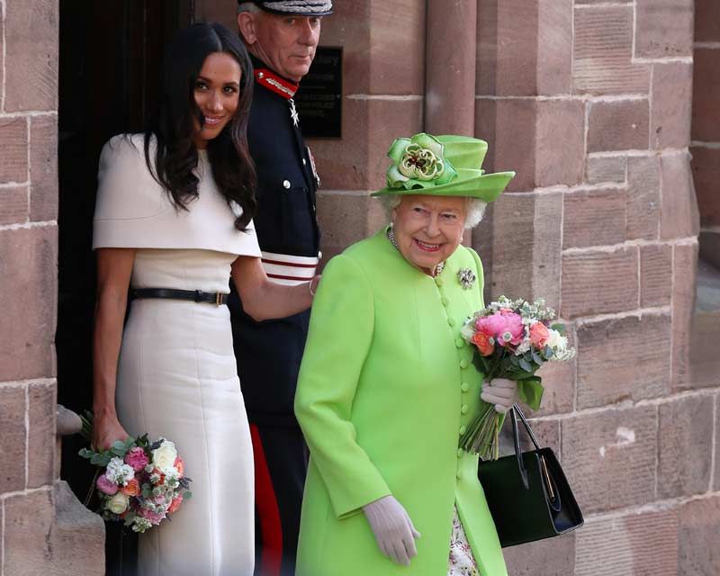 Meghan Markle e Isabel II