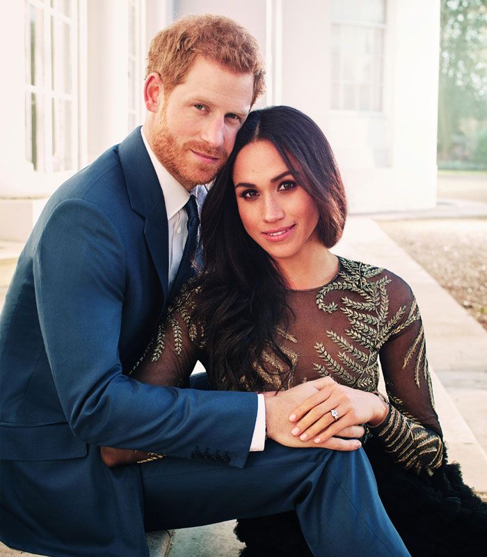 Los duques de Sussex, en Frogmore House.