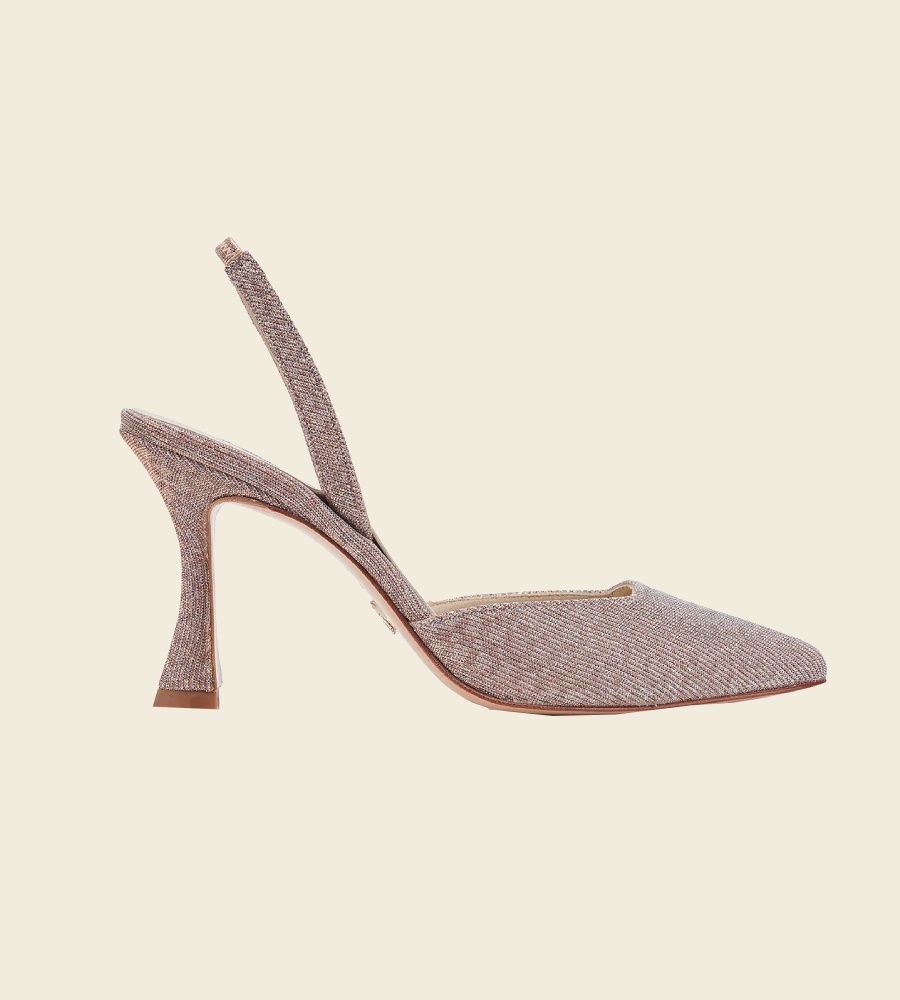 Zapato destalonado glitter de Just-ene