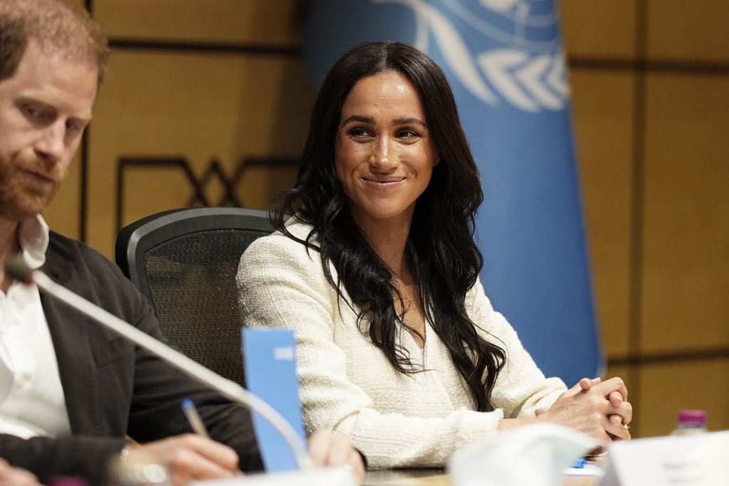 Los Duques de Sussex participaron en una mesa redonda de la Organización Mundial de la Salud, en Amman, Jordania. 