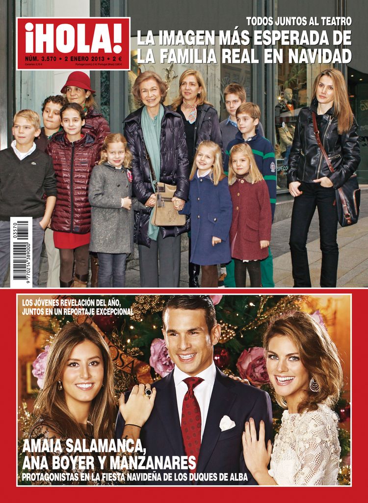 La Familia Real en Navidad