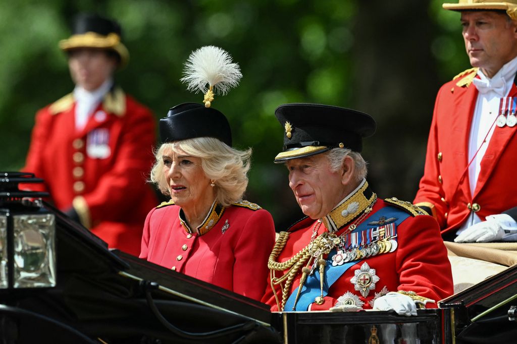 Los reyes Carlos y Camilla