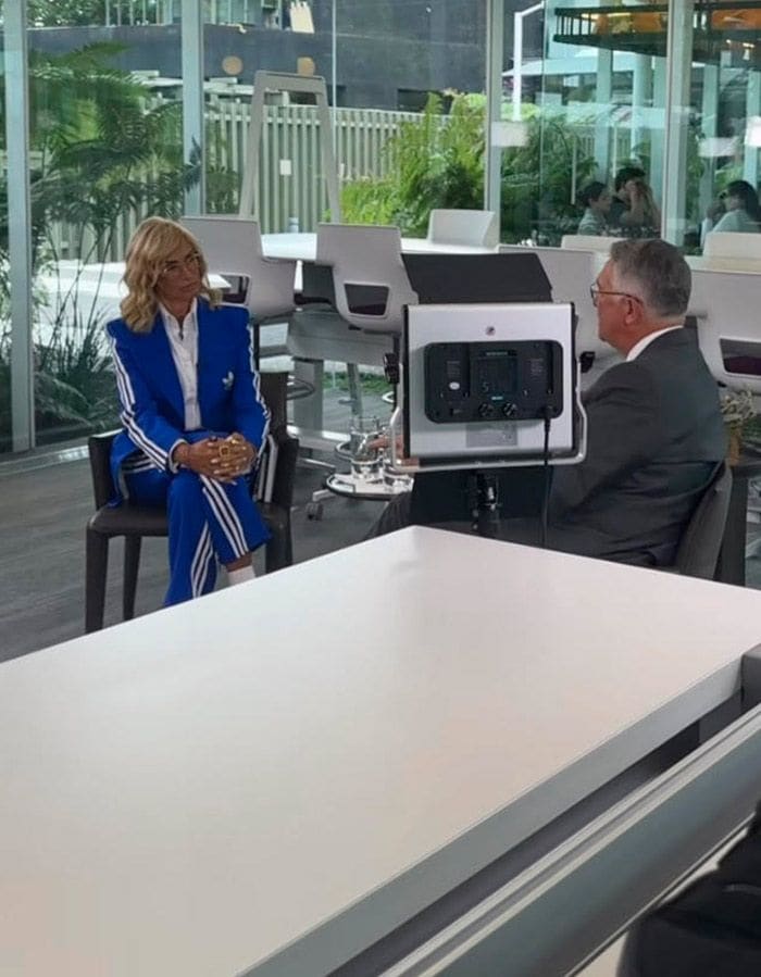 Adela Micha y Ricardo Salinas Pliego