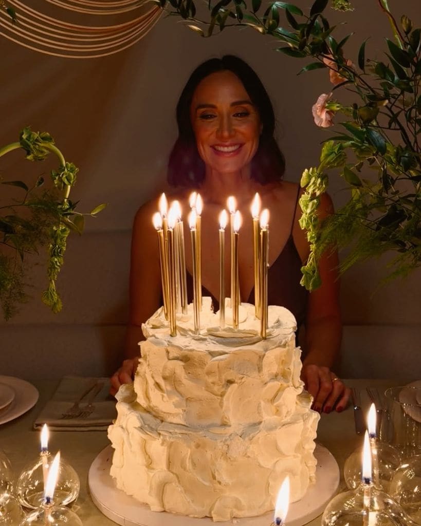 Tamara Falcó en la celebración de su 44 cumpleaños.