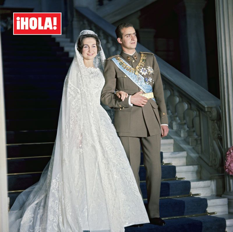Boda rey Juan Carlos y reina Sofía