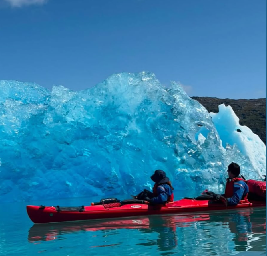Beatriz Osorio, surcando las aguas de los fiordos