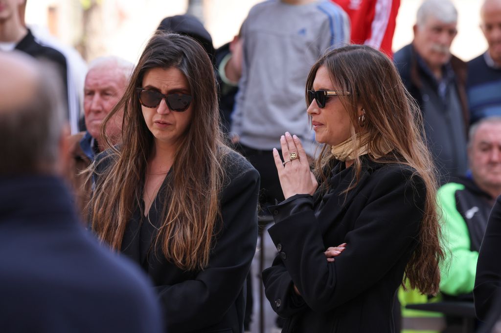 Las hermanas Carbonero no han podido ocultar su dolor