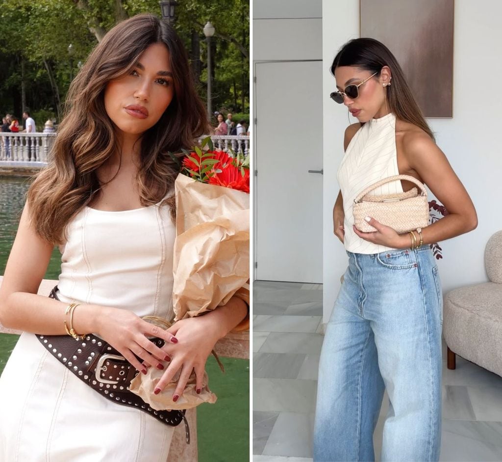 María Segarra con prendas de Zara