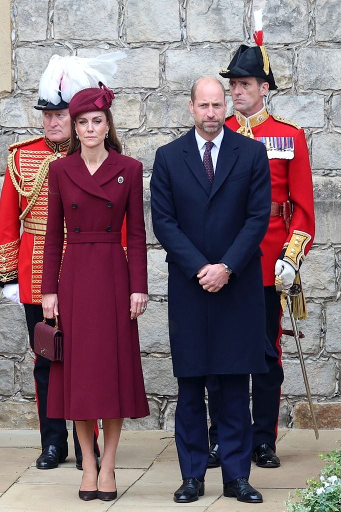Kate Middleton y el príncipe William de Inglaterra. 