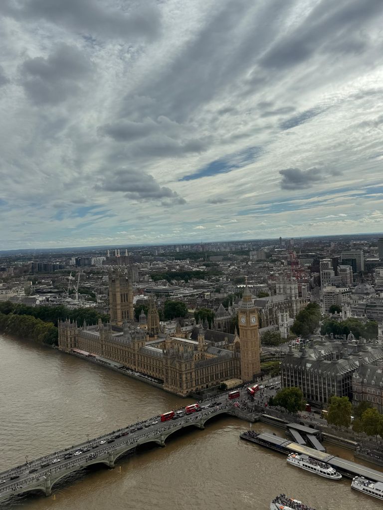 Una vista panorámica de Londres, una de las ciudades donde la familia Mijares ha disfrutado del verano.