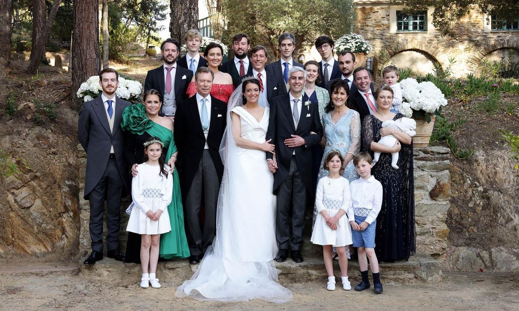 HOLA4110 BODA ALEXANDRA DE LUXEMBURGO Y NICOLAS BAGORY