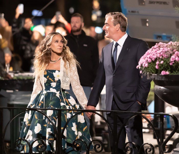 Carrie y Mr. Big 