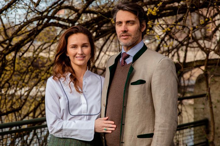 Luis de Baviera y Sophie-Alexandra Evekink