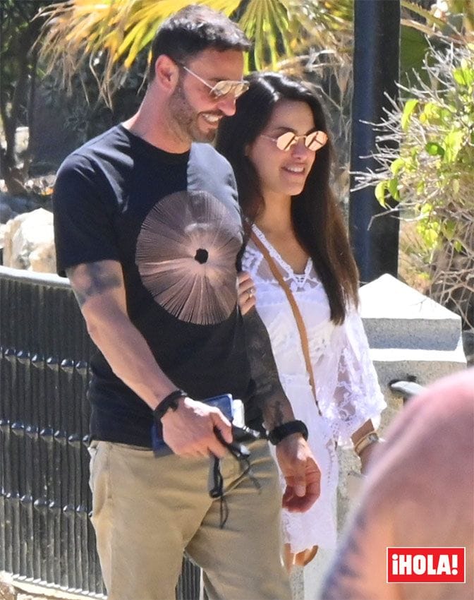 Carla Barber y su novio