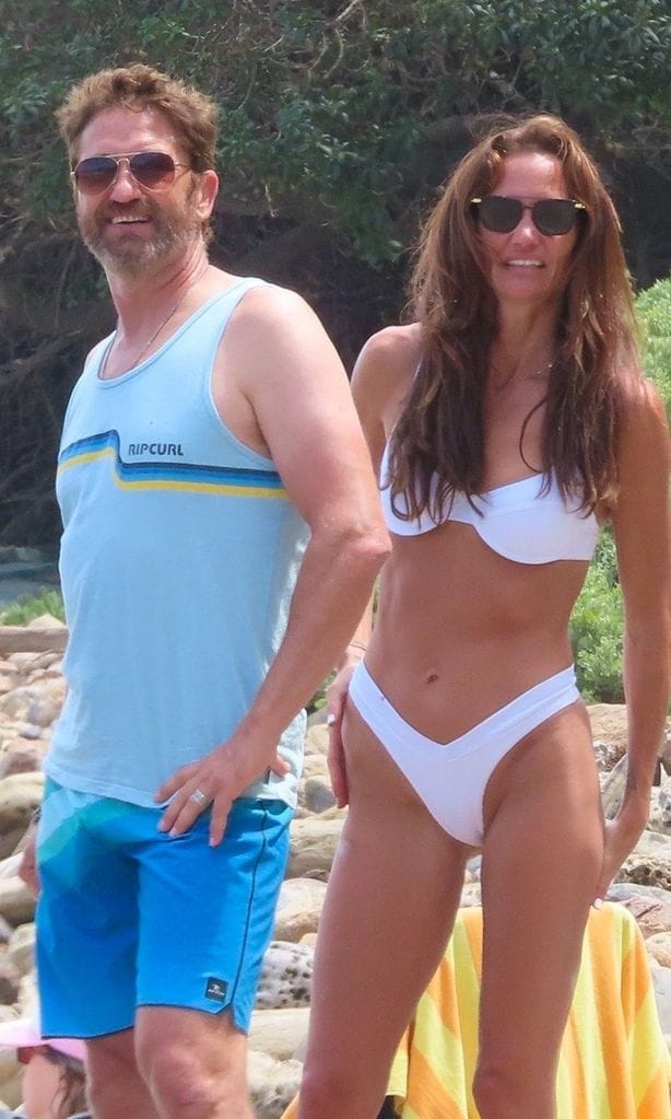HOLA4018. Gerard Butler y Morgan Brown.
