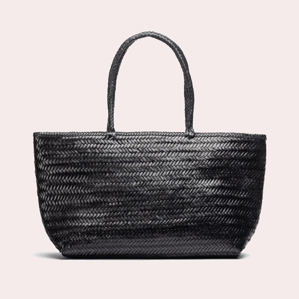 Bolso shopper trenzado
