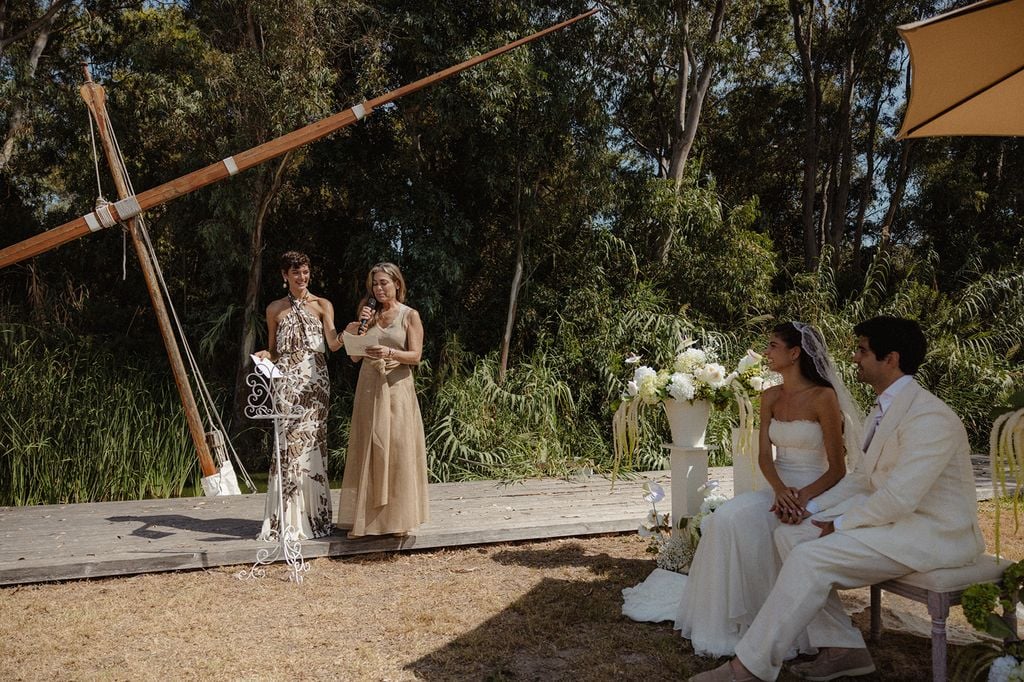 Boda de Paula, hermana de la modelo Marta Ortiz