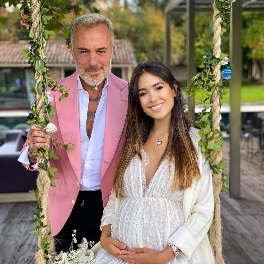 Gianluca Vacchi y Sharon Fonseca