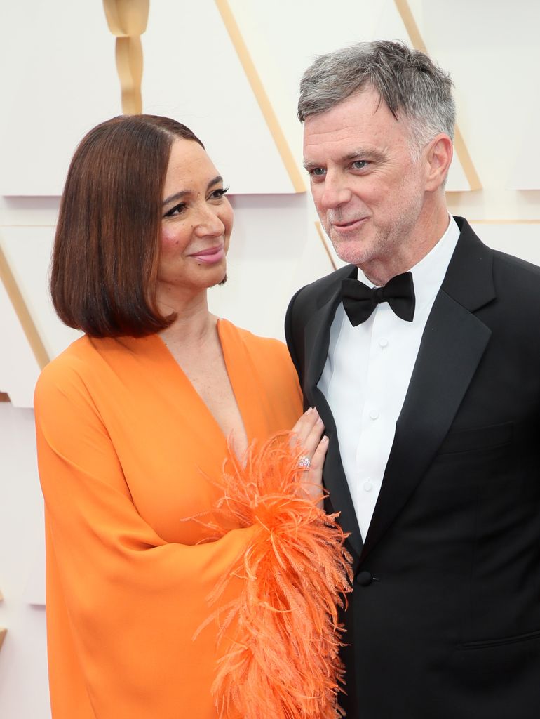 Maya Rudolph y Paul Thomas Anderson