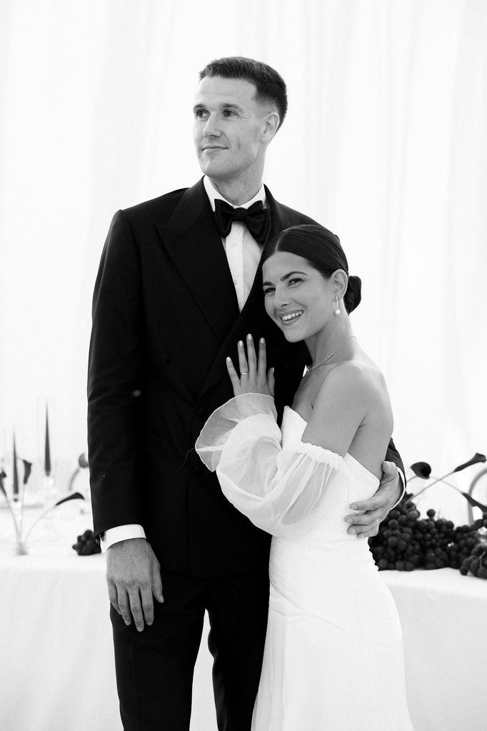La boda del baloncestista Xabi López y Carlota