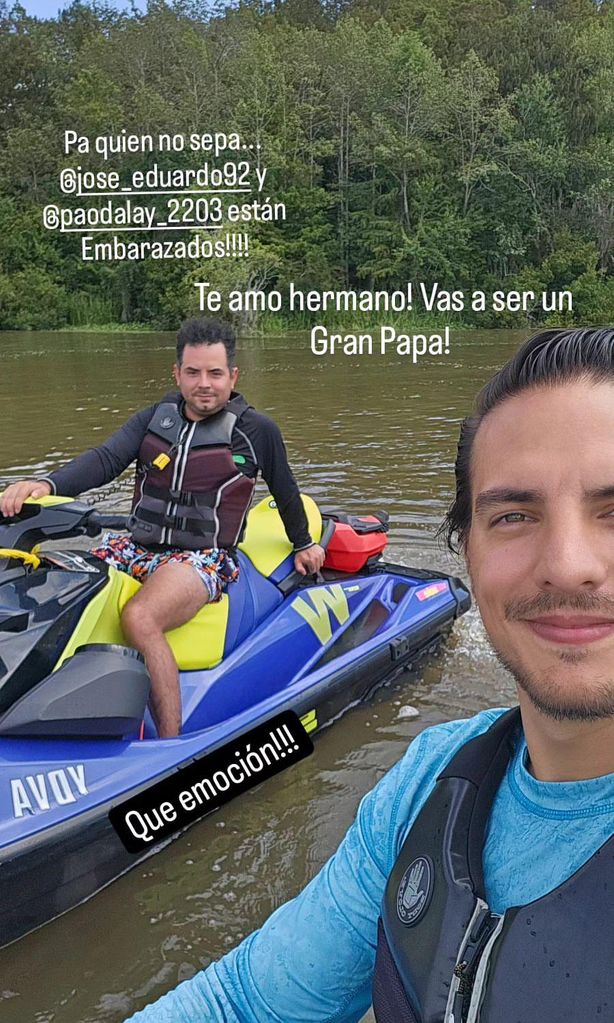 José Eduardo Derbez y Vadhir Derbez