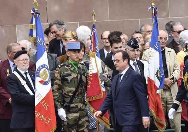 La pareja coincidió en un acto por primera vez el pasado 18 de junio en el 75 aniversario de L'Appel (el llamamiento a la resistencia), el discurso pronunciado por el general y padre de la V República Charles de Gaulle a través de la BBC durante la II Guerra Mundial
