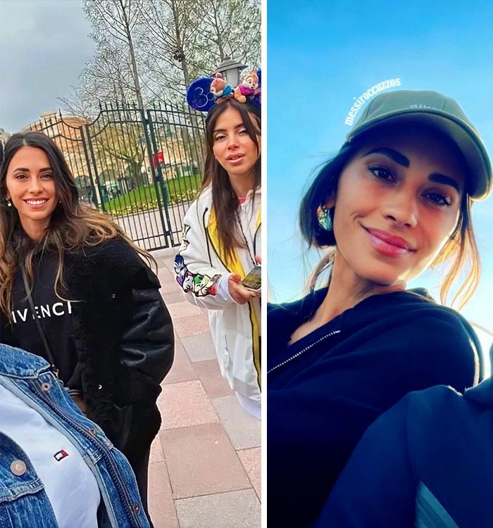 Antonella Roccuzzo y Daniella Semaan