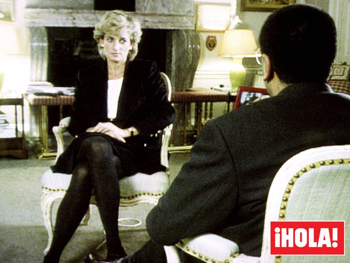 Dina de Gales y Martin Bashir