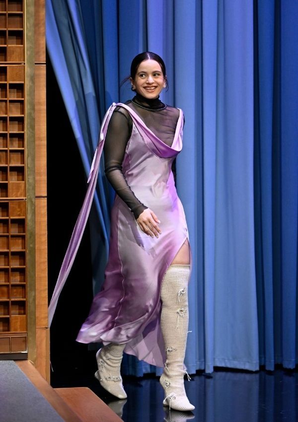 Rosalía en el programa de Jimmy Fallon