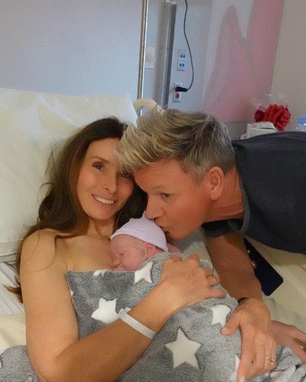Gordon Ramsay con su sexto hijo 