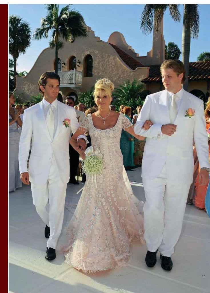 LA ESPECTACULAR BODA DE IVANA TRUMP CON ROSSANO RUBICONDI