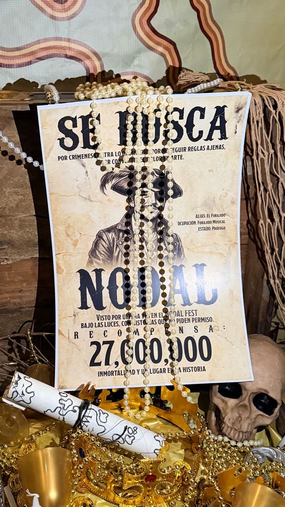 El lugar estuvo plagado de detalles con temática de piratas