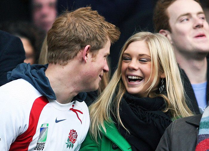 Chelsy Davy y el príncipe Harry