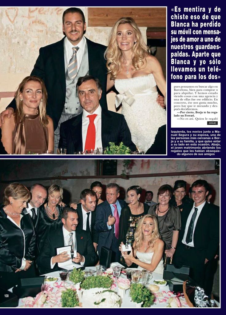 Blanca Cuesta boda HOLA PLUS