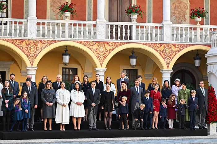 Foto grupal de los Grimaldi