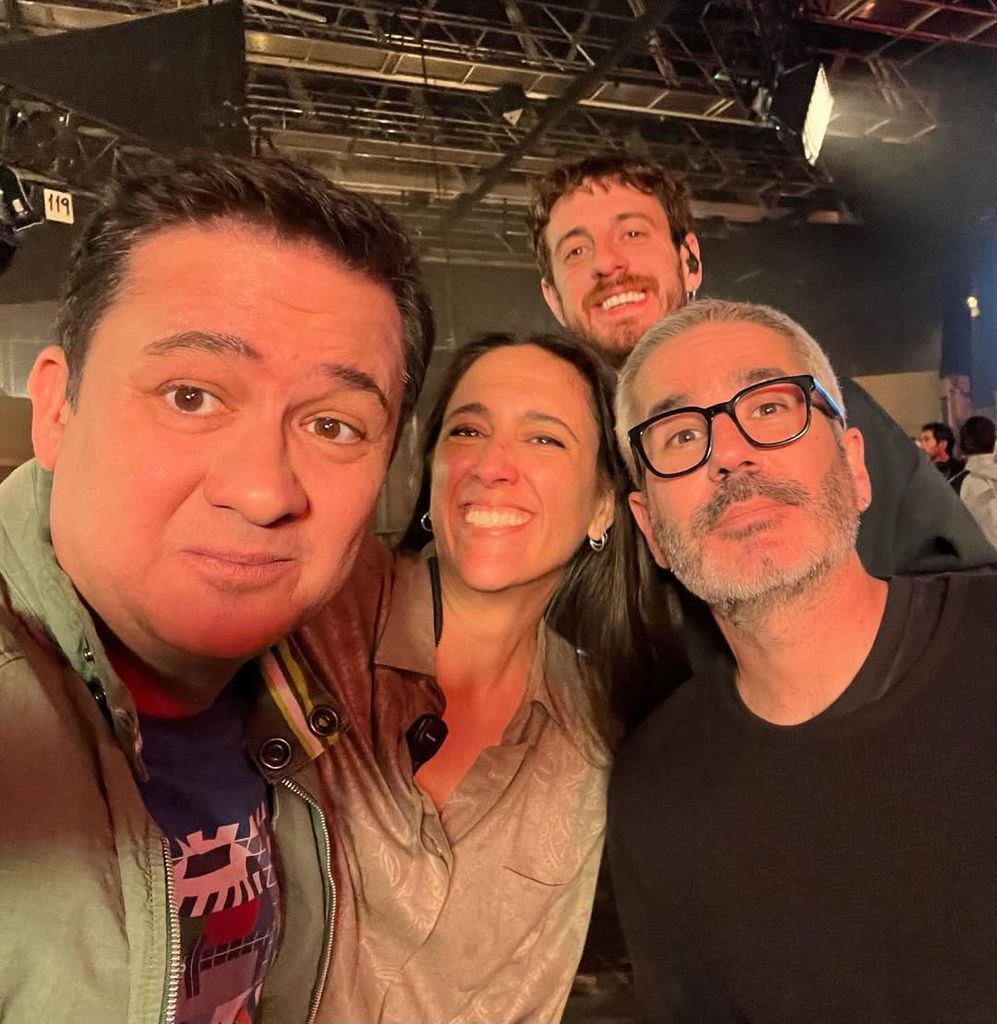 Jacobo Martos en el set de 'Aída y vuelta'