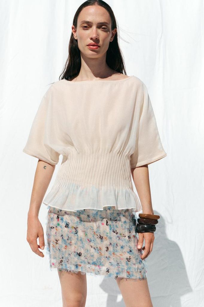 Minifalda de lentejuelas de Zara